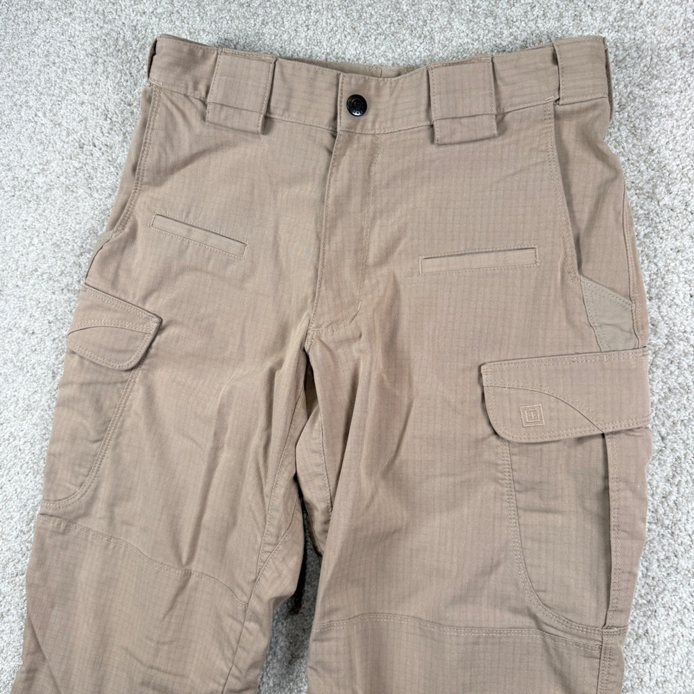 5.11 Tactical Stryke Cargo Pants Mens 30x32 Tan Khaki Ripstop 74369